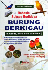 Image of Rahasia Sukses Budidaya Burung Berkicau